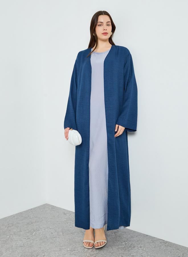 ستايلي عباية كيمونو بحافة واسعة للنساء - Image 1